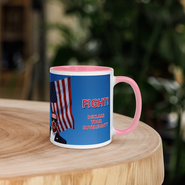 Trump Sovereign Arm Mug with Color Inside