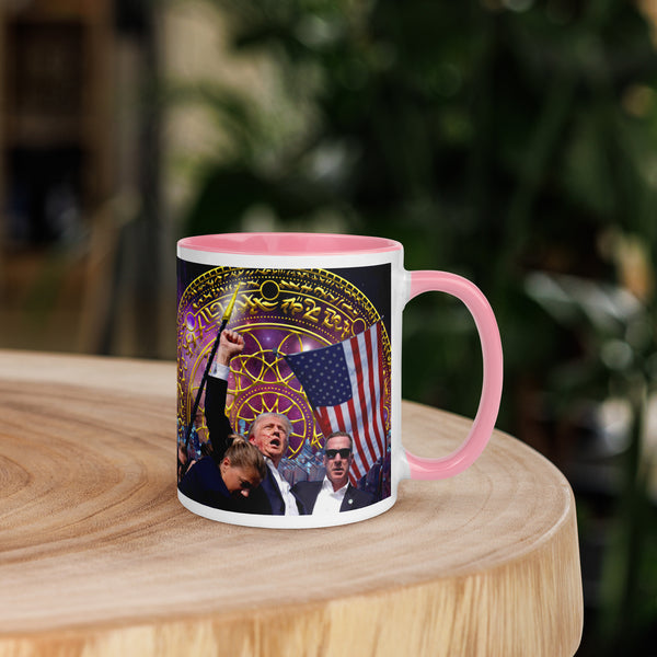 Cosmic Trump Sovereign arm Mug with Color Inside