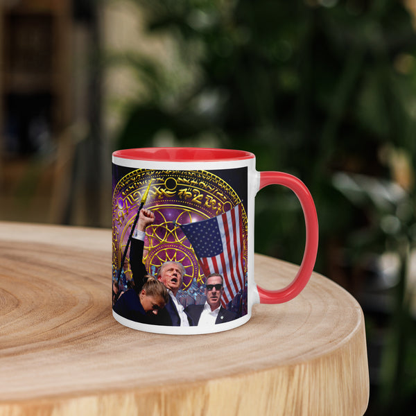 Cosmic Trump Sovereign arm Mug with Color Inside