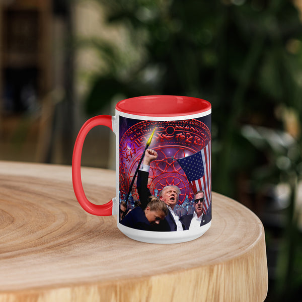 Cosmic Trump Sovereign arm Mug with Color Inside