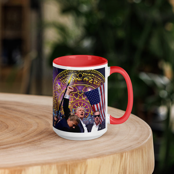 Cosmic Trump Sovereign arm Mug with Color Inside