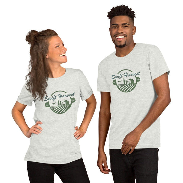 sovereignarm.com Ash / S Swift Harvest, Farm Short-Sleeve Unisex T-Shirt