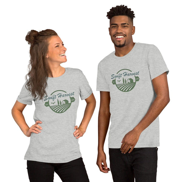 sovereignarm.com Athletic Heather / S Swift Harvest, Farm Short-Sleeve Unisex T-Shirt