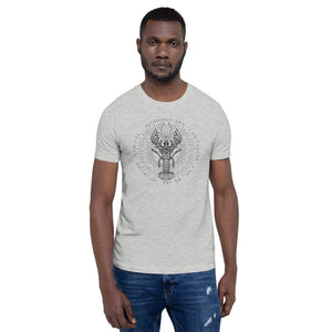 sovereignarm.com Athletic Heather / S Zodiac Cancer, I am | Black Short-Sleeve Unisex T-Shirt