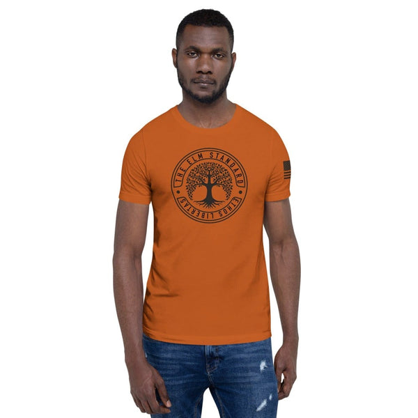 sovereignarm.com Autumn / S Elm Standard Ethos Libertas  Short-Sleeve Unisex T-Shirt