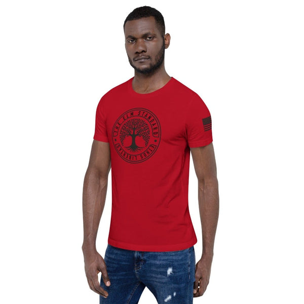 sovereignarm.com Elm Standard Ethos Libertas  Short-Sleeve Unisex T-Shirt