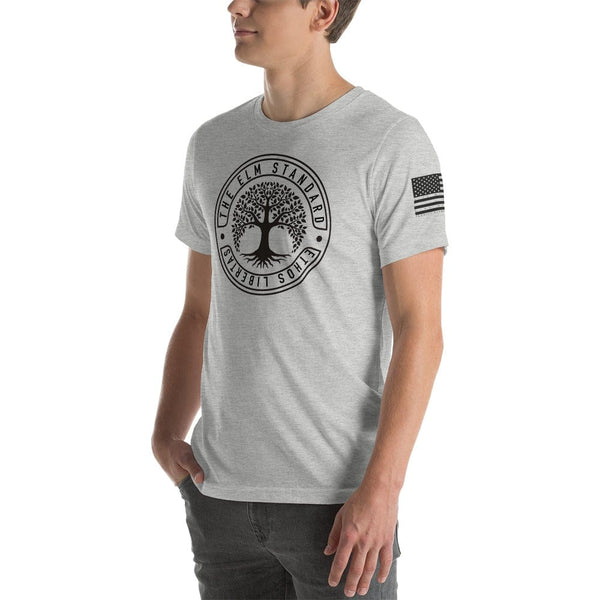 sovereignarm.com Elm Standard Ethos Libertas Short-Sleeve Unisex T-Shirt