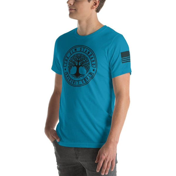 sovereignarm.com Elm Standard Ethos Libertas Short-Sleeve Unisex T-Shirt