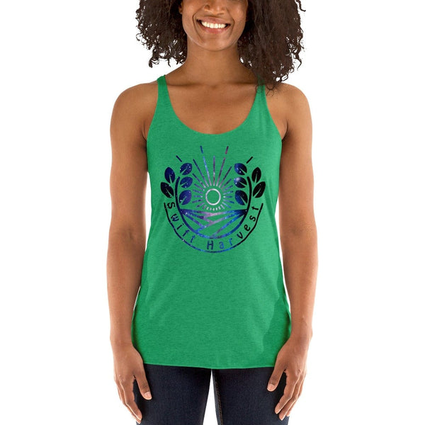 sovereignarm.com Envy / XS Swift Harvest Sun Shine Space Women's Racerback Tank