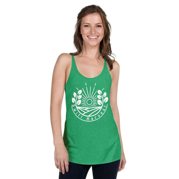 sovereignarm.com Envy / XS Swift Harvest Sun Shine White Women's Racerback Tank