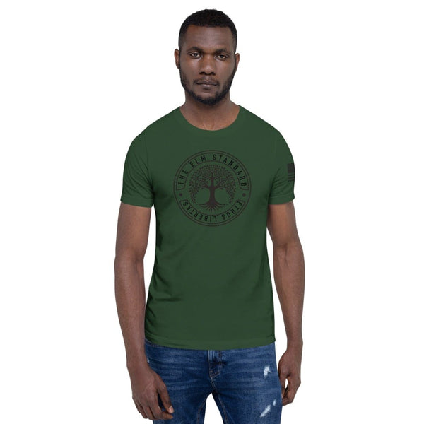 sovereignarm.com Forest / S Elm Standard Ethos Libertas  Short-Sleeve Unisex T-Shirt