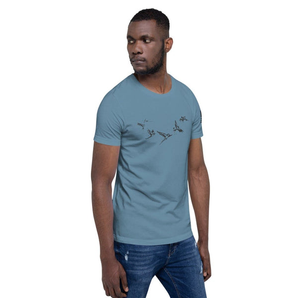 sovereignarm.com Free Birds Short-Sleeve Unisex T-Shirt