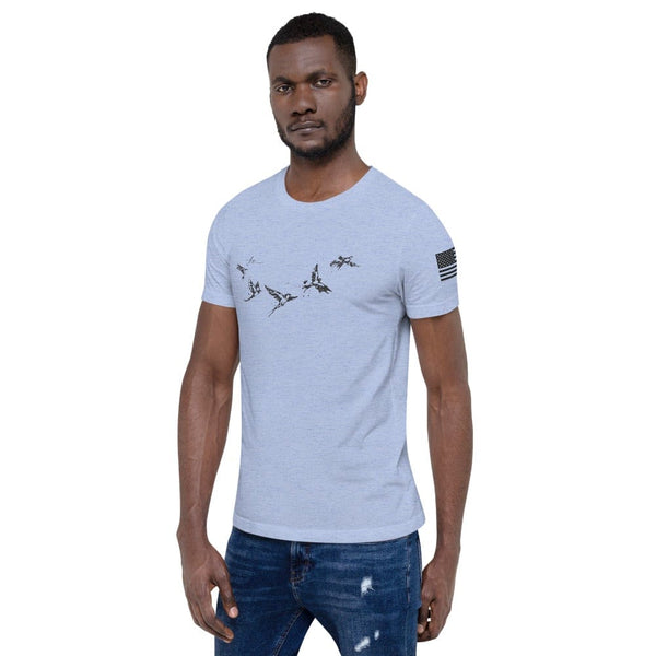 sovereignarm.com Free Birds Short-Sleeve Unisex T-Shirt