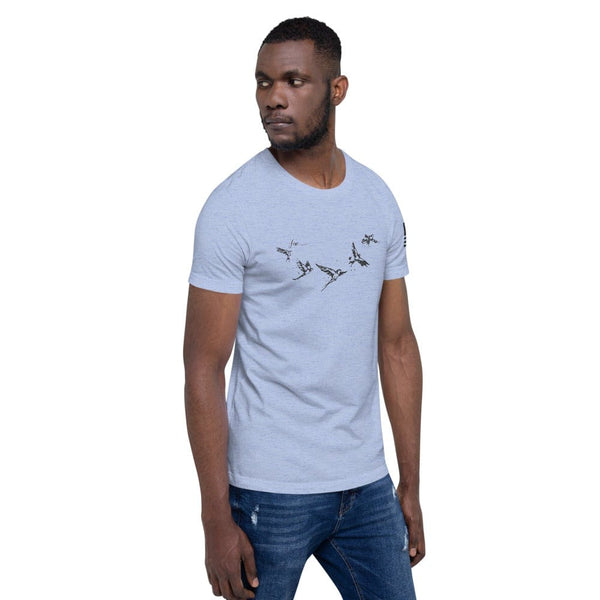 sovereignarm.com Free Birds Short-Sleeve Unisex T-Shirt