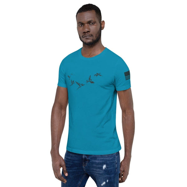 sovereignarm.com Free Birds Short-Sleeve Unisex T-Shirt