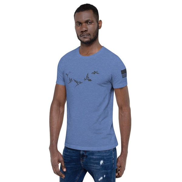 sovereignarm.com Free Birds Short-Sleeve Unisex T-Shirt