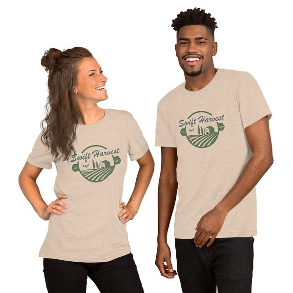 sovereignarm.com Heather Dust / S Swift Harvest, Farm Short-Sleeve Unisex T-Shirt