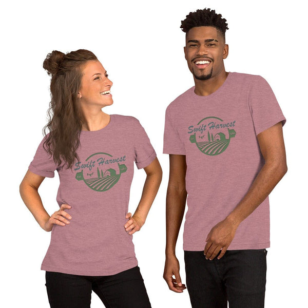 sovereignarm.com Heather Orchid / S Swift Harvest, Farm Short-Sleeve Unisex T-Shirt