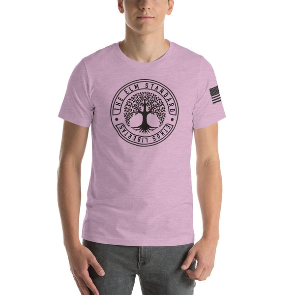 sovereignarm.com Heather Prism Lilac / XS Elm Standard Ethos Libertas Short-Sleeve Unisex T-Shirt