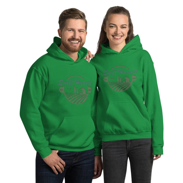 sovereignarm.com Hoodie Irish Green / S Swift Harvest, Farm | Green Print Unisex Hoodie