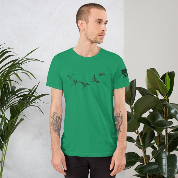 sovereignarm.com Kelly / XS Free Birds Short-Sleeve Unisex T-Shirt