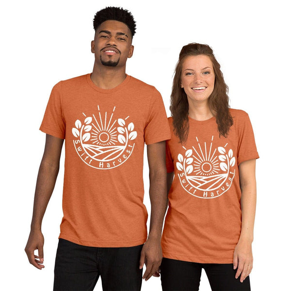 sovereignarm.com Orange Triblend / XS Swift Harvest Sun Shine White Short sleeve t-shirt