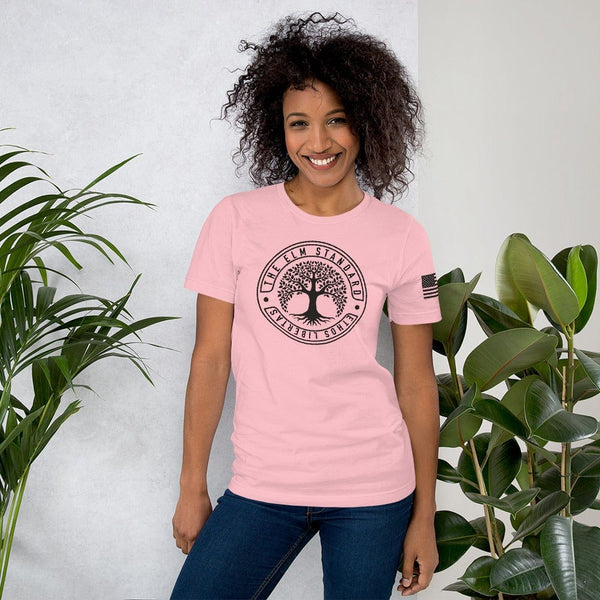 sovereignarm.com Pink / S Elm Standard Ethos Libertas Short-Sleeve Unisex T-Shirt