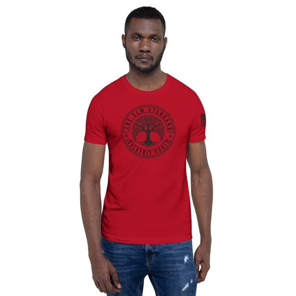 sovereignarm.com Red / S Elm Standard Ethos Libertas  Short-Sleeve Unisex T-Shirt