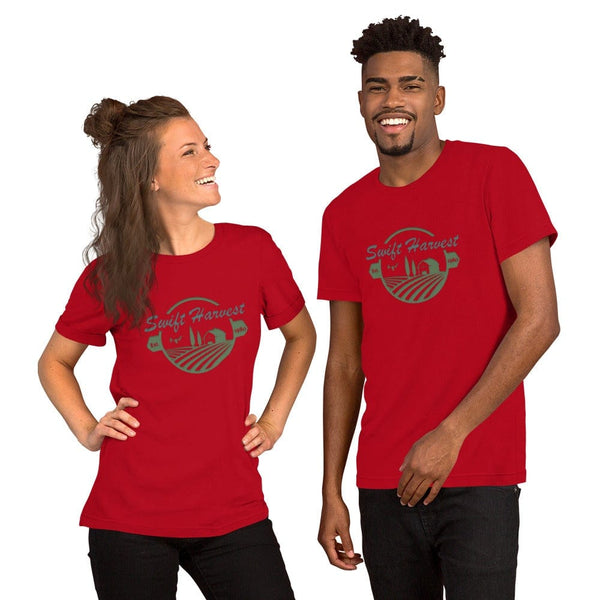 sovereignarm.com Red / S Swift Harvest, Farm Short-Sleeve Unisex T-Shirt