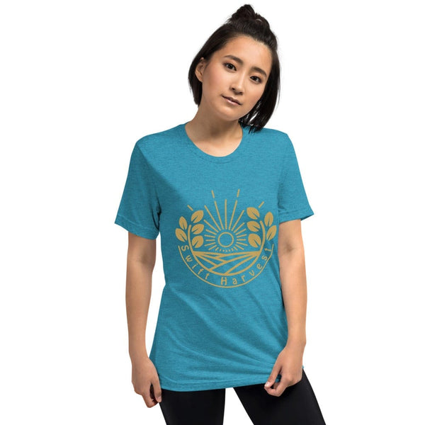 sovereignarm.com t-shirt Aqua Triblend / XS Swift Harvest Sun Shine Gold Short sleeve t-shirt