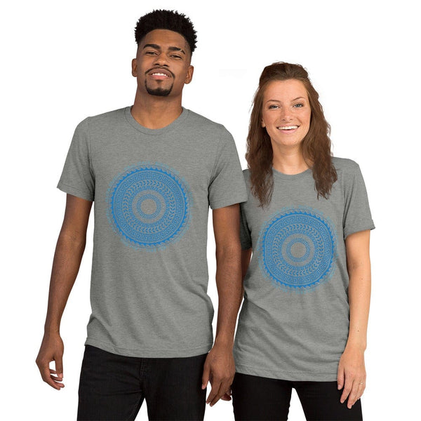 sovereignarm.com t-shirt Athletic Grey Triblend / XS Ancient Cycles | Blue Print Tee