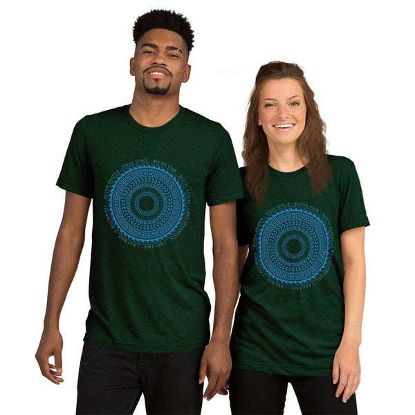 sovereignarm.com t-shirt Emerald Triblend / XS Ancient Cycles | Blue Print Tee