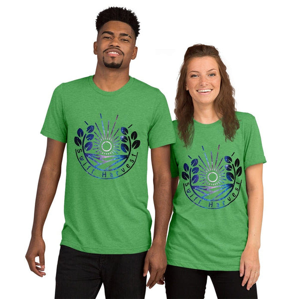 sovereignarm.com t-shirt Green Triblend / XS Swift Harvest Sun Shine Space Short sleeve t-shirt