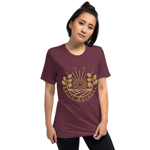 sovereignarm.com t-shirt Maroon Triblend / XS Swift Harvest Sun Shine Gold Short sleeve t-shirt