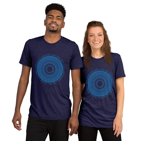 sovereignarm.com t-shirt Navy Triblend / XS Ancient Cycles | Blue Print Tee