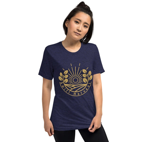 sovereignarm.com t-shirt Navy Triblend / XS Swift Harvest Sun Shine Gold Short sleeve t-shirt