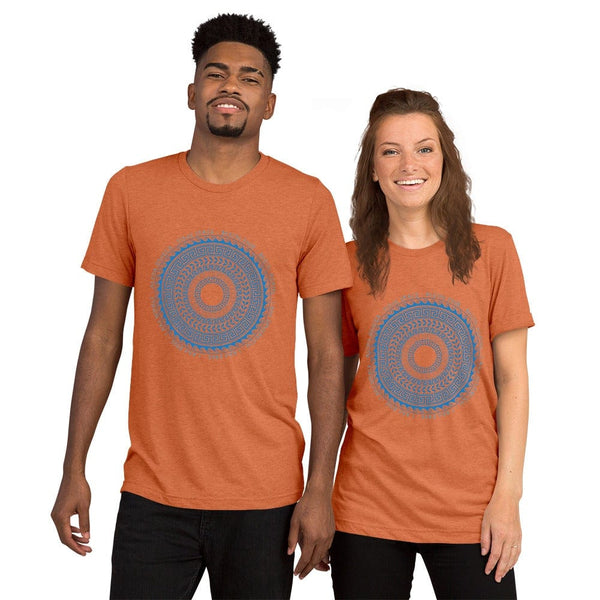 sovereignarm.com t-shirt Orange Triblend / XS Ancient Cycles | Blue Print Tee