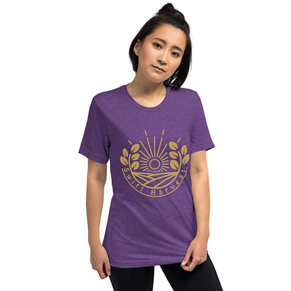 sovereignarm.com t-shirt Purple Triblend / XS Swift Harvest Sun Shine Gold Short sleeve t-shirt