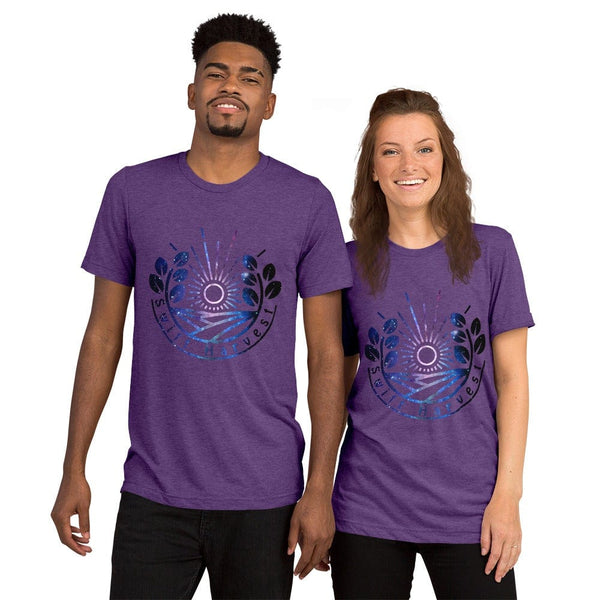 sovereignarm.com t-shirt Purple Triblend / XS Swift Harvest Sun Shine Space Short sleeve t-shirt