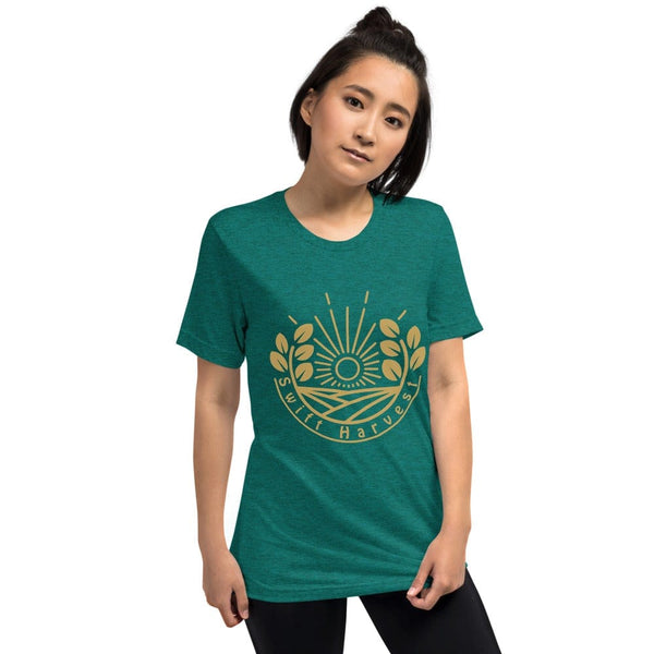 sovereignarm.com t-shirt Teal Triblend / XS Swift Harvest Sun Shine Gold Short sleeve t-shirt