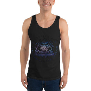 sovereignarm.com Tank top Black / XS Third Eye, Declare Your Sovereignty | Space Print Unisex Tank Top